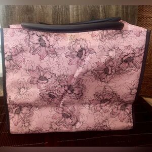 Victoria's Secret Limited Edition Large Floral Shoulder Tote Bag - Pink